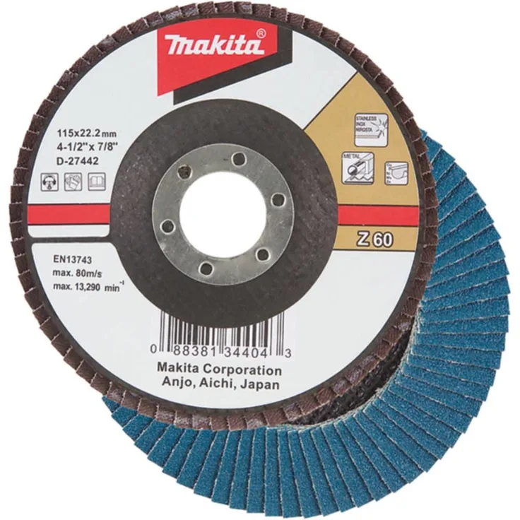 Makita D-27492 Faecherschleifsch. 125mm Z60
