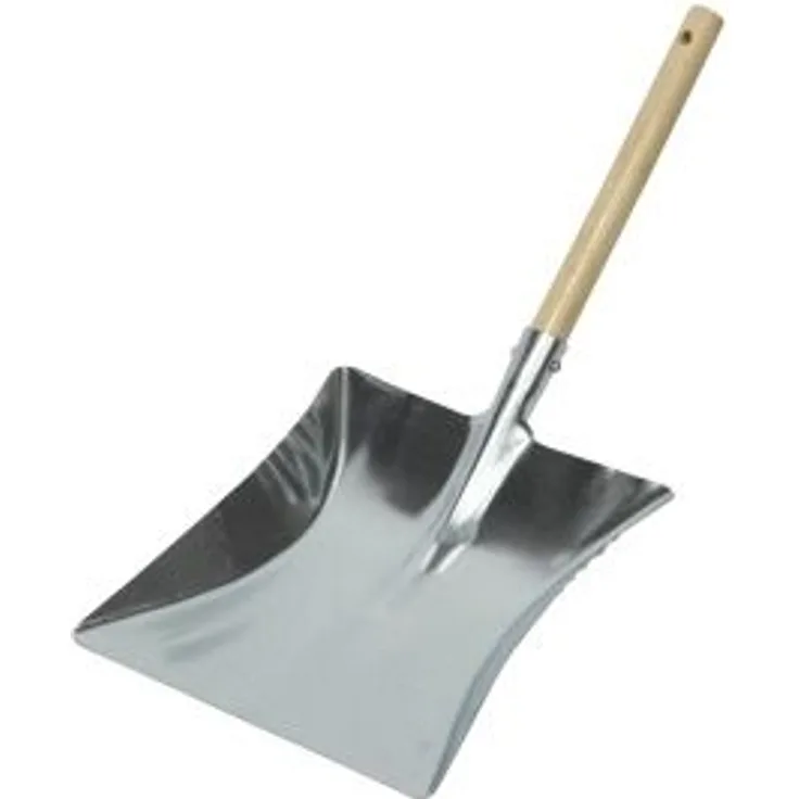 Gartenschaufel Classic B=22cm,Stahlblech, m.Holzgriff