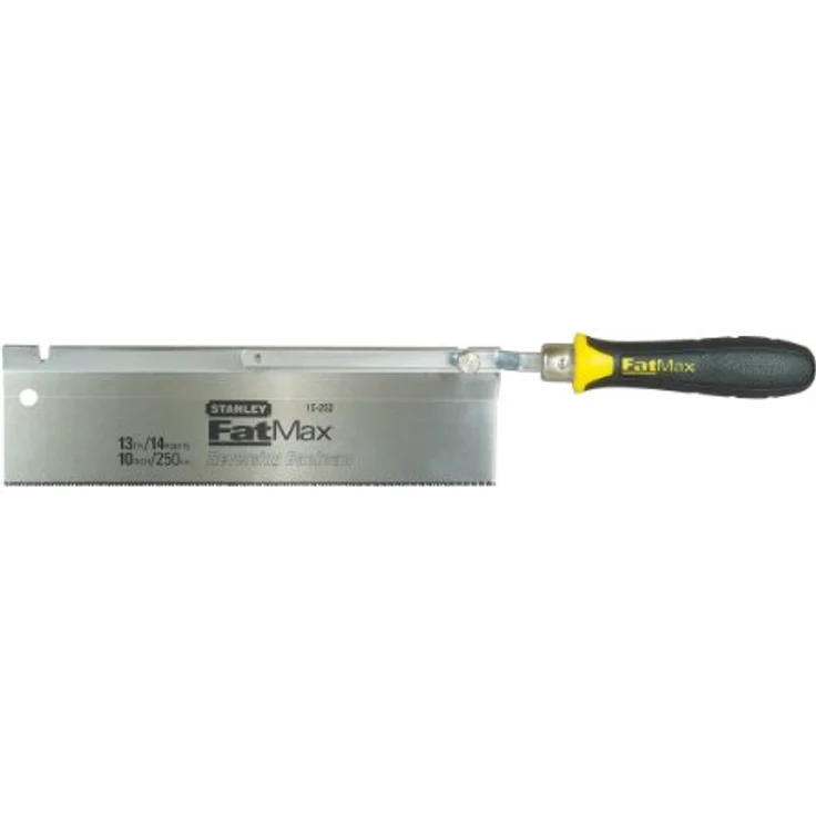 Stanley FatMax Feinsäge (umlegbar, extra breites Blatt, Rücken stahlverstärkt, ergonomischer Handgriff) 0-15-252 – Bild 2