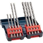 Bosch Professional 2607019903 SDS-Plus-3-Spiralbohrer für Bohrhammer, 8-teiliges Set