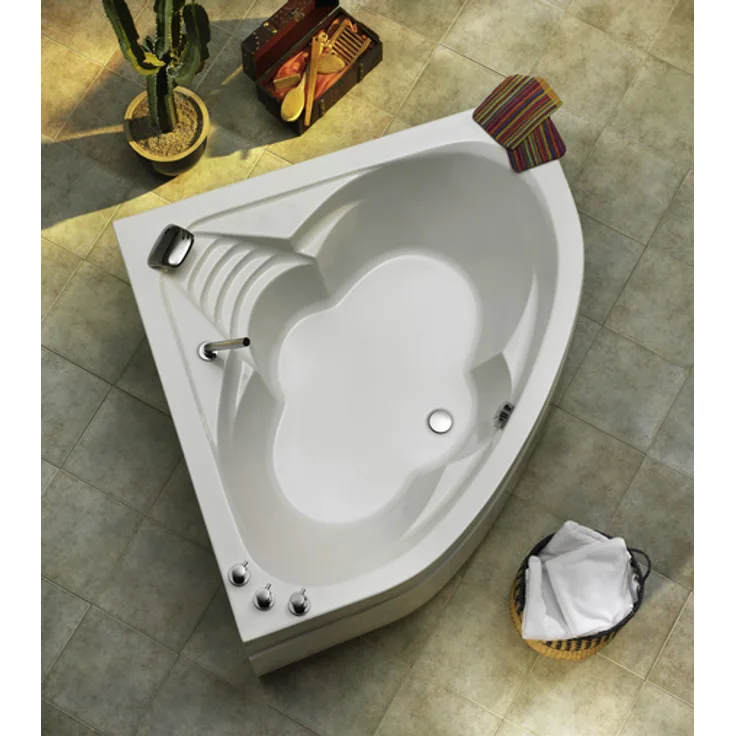 OTTOFOND Badewanne »Cascade«, L x B: 140 cm x 140 cm
