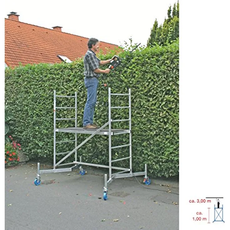 KRAUSE ClimTec Alu-ArbeitsGerüst - Arbeitshöhe 3,00 m