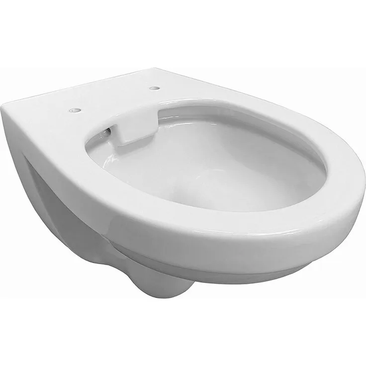 Adob - , spülrandlose wandhänge WC Keramik Toilette weiss inklusive Schutzmatte