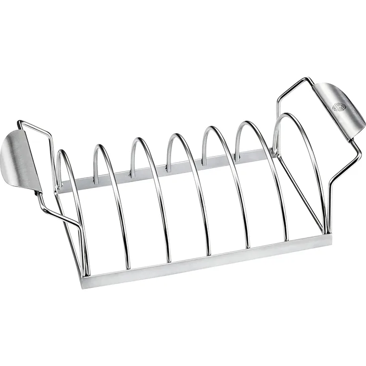 Gefu 89248 Spare Rib Halter BBQ Bratenhalter Edelstahl