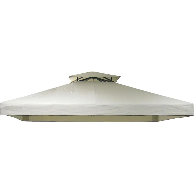 TESTRUT original Ersatzdach für Pavillon Livorno, Ersatz-Dachbezug Farbe beige – Bild 1
