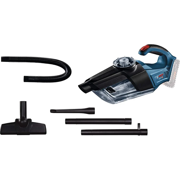 Bosch Professional GAS 18V-1 Solo Kleinstaubsauger, 18V System, Nass- und Trockensauger, ohne Akku und Ladegerät, Verlängerungsrohr, Fugendüse und Teppichdüse – Bild 2