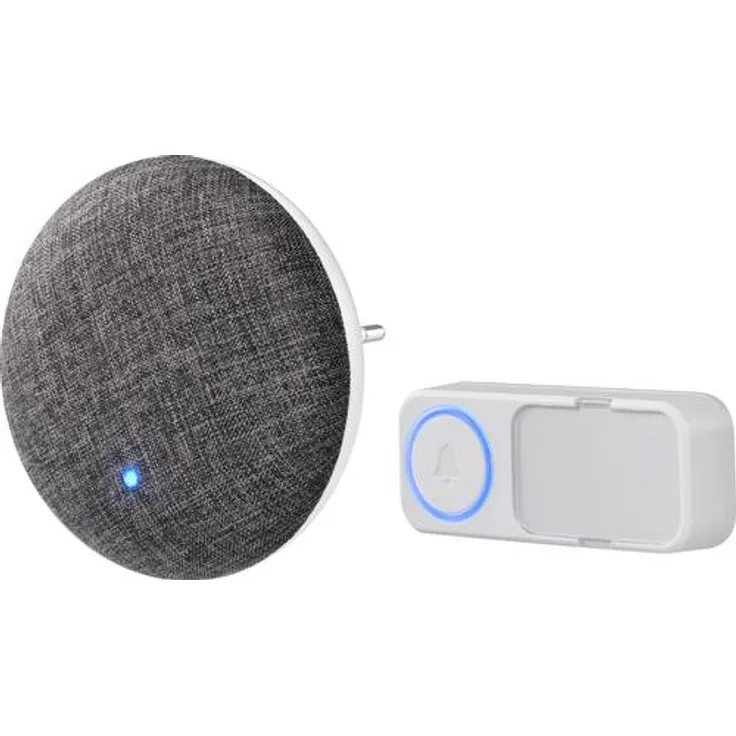 Sygonix SY-4671640 Funkklingel Komplett-Set mit Namensschild, selbst bespielbar