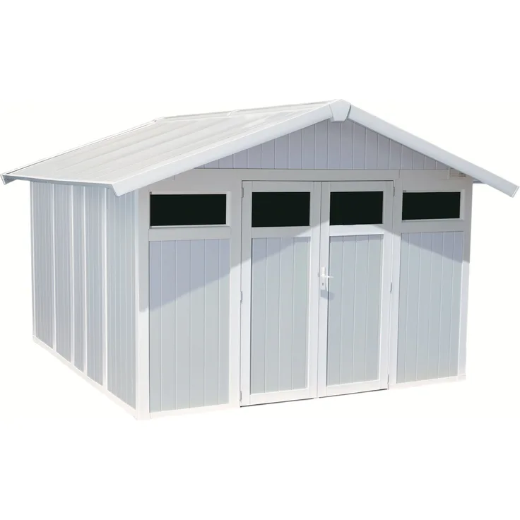 Grosfillex Utility Garden Shed 11,2 m², graublau 