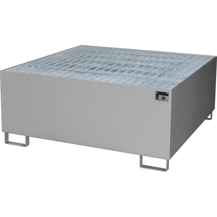 Bauer Auffangwanne AW 1000, lackiert, Mausgrau