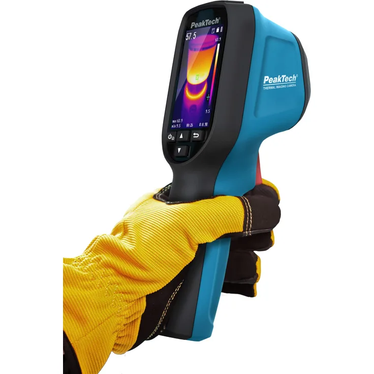 PeakTech P 5615 P 5615-Wärmebildkamera 160x120 px. -20°C 550°C mit USB-Schnittstelle & Analysesoftware