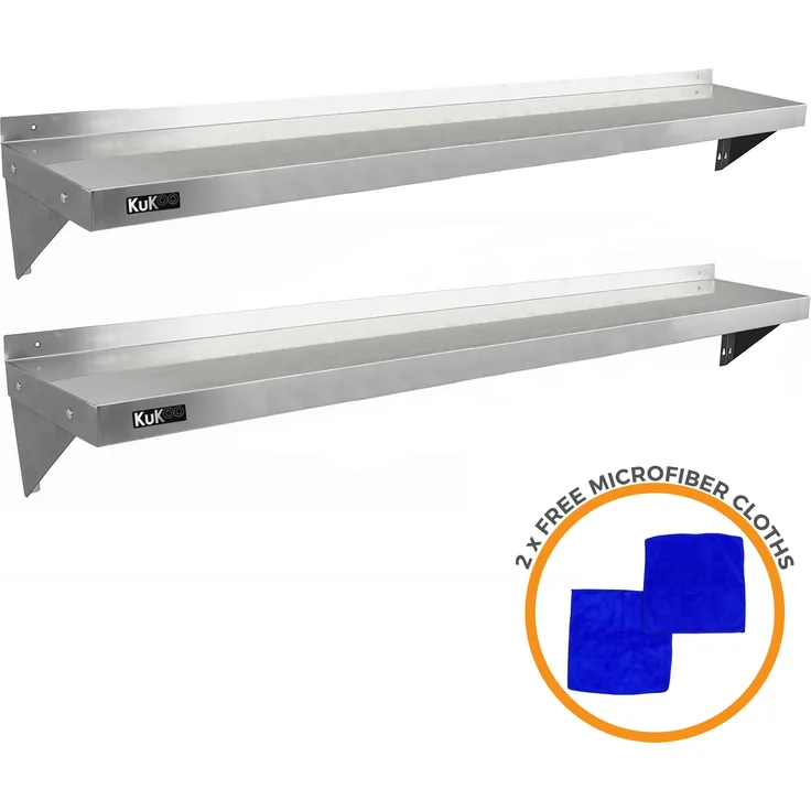 Monstershopt2 x KuKoo Gastro Wandregal 1940mm x 300mm