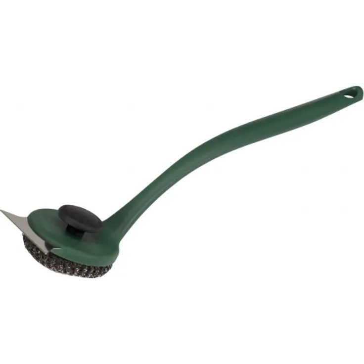 Big Green Egg Schrubber mit langem Griff für Edelstahlrost