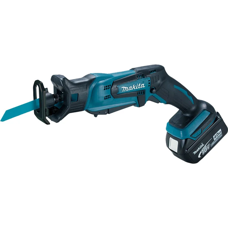 Makita DJR183RM1J Reciprosäge Schnitttiefe 50 mm 18 V inklusive Akku, Ladegerät und Makpac – Bild 2