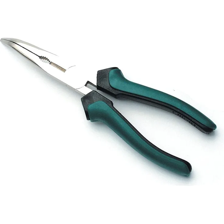 Brüder Mannesmann Telefonzange 8'', gebogen, M10950