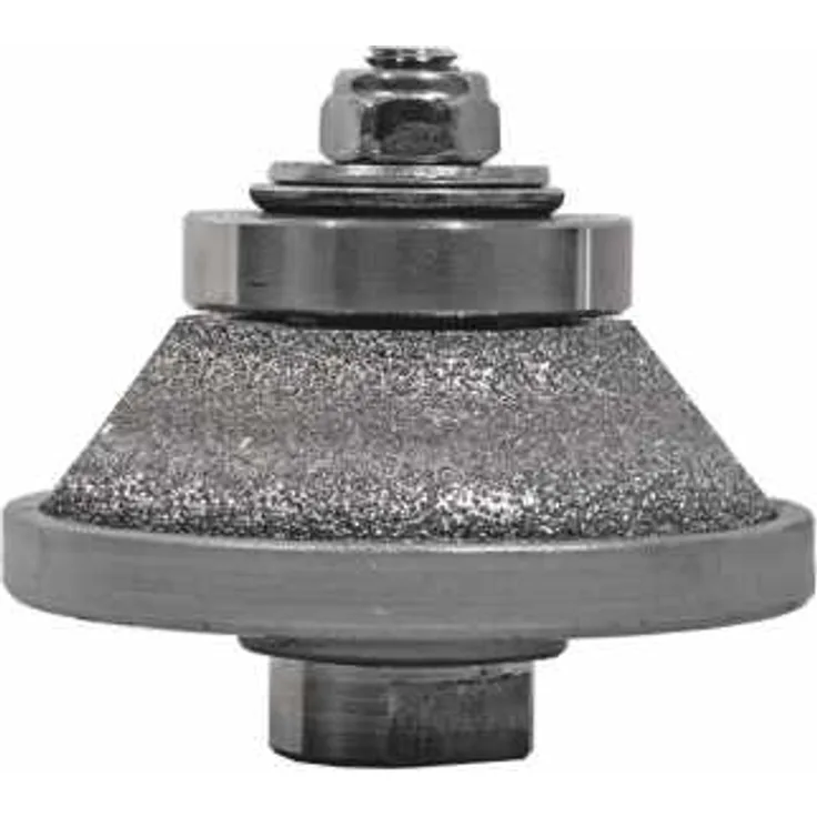 ELMAG Diamant-Profilfräser Profiler PXE h=15, M14 - ''vacuum- brazed'', Fase (grit 2)