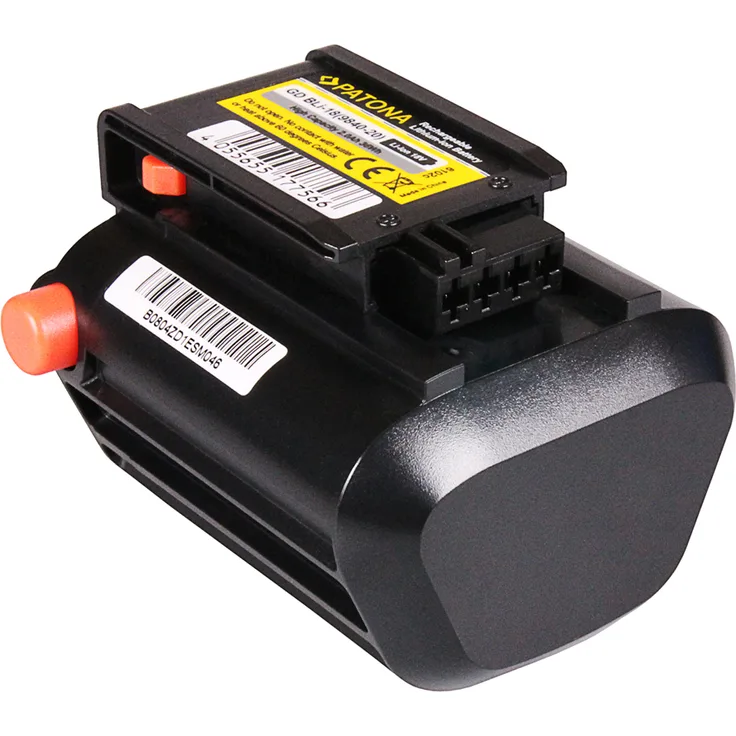 PATONA Ersatzakku - Gardena 984020 - 09840-20 - BLi18 - Bli-18 - 18 Volt 2000mAh Li-Ion Werkzeugakku