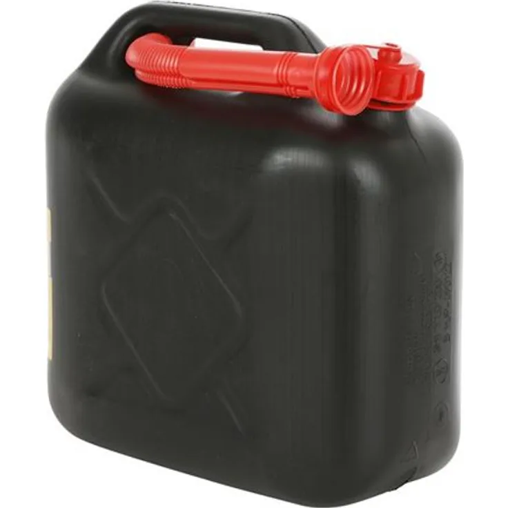 Filmer Benzinkanister 10L mit Stutzen Kraftstoffkanister Reservekanister Kunststoff