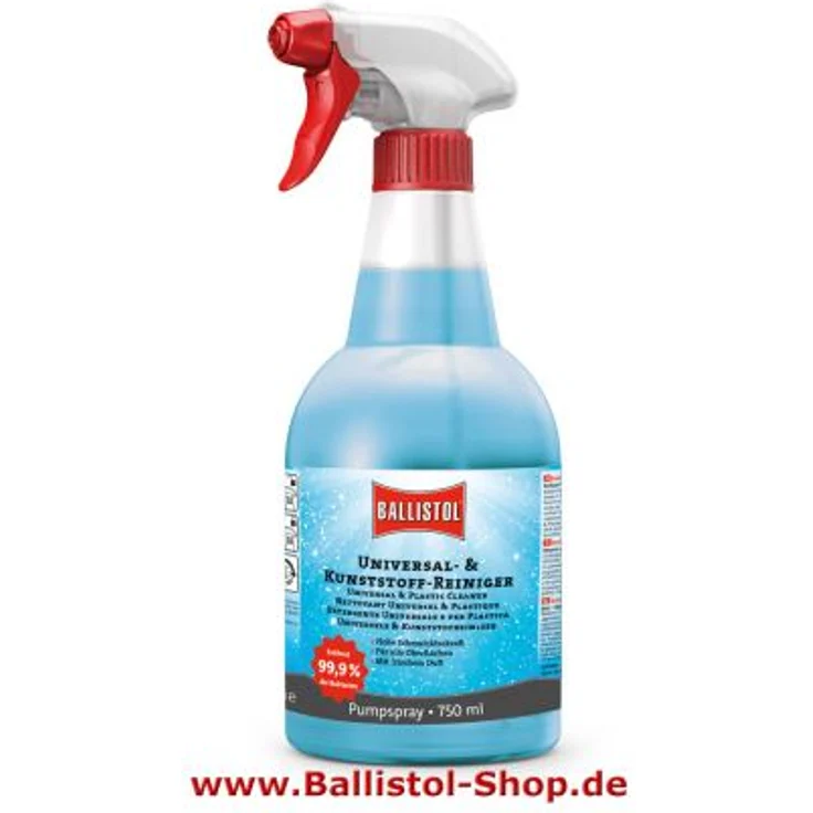 Ballistol Universal- und Kunststoff-Reiniger, 750 ml, EURO