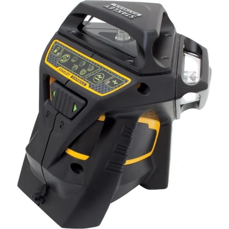 Stanley FatMax Linienlaser X3G (selbstnivellierend, mit grüner Diode und Lasersichtbrille, 3x 360°Linien, Genauigkeit: 3mm-10m, inkl. Ladegerät und Transportkoffer, bis 60 m mit Detektor) FMHT1-77356