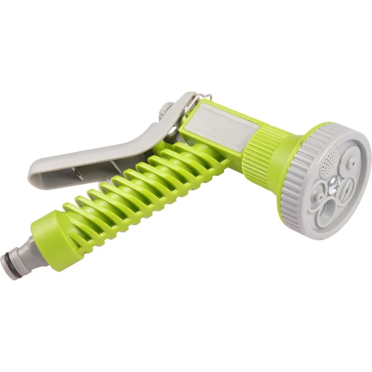 Grüner Jan Multifunktions-Gartenbrause 5 Strahlarten Gartenspritze Handbrause Wasserbrause