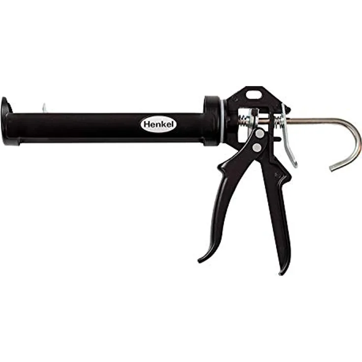 Pattex Profi Metall Kartuschenpistole, Silikonpistole aus Metall für Dicht- & Klebstoff-Kartuschen, Kartuschenpresse mit automatischem Nachlauf- und Schnellstopp, 1 Pistole - Preisvergleich