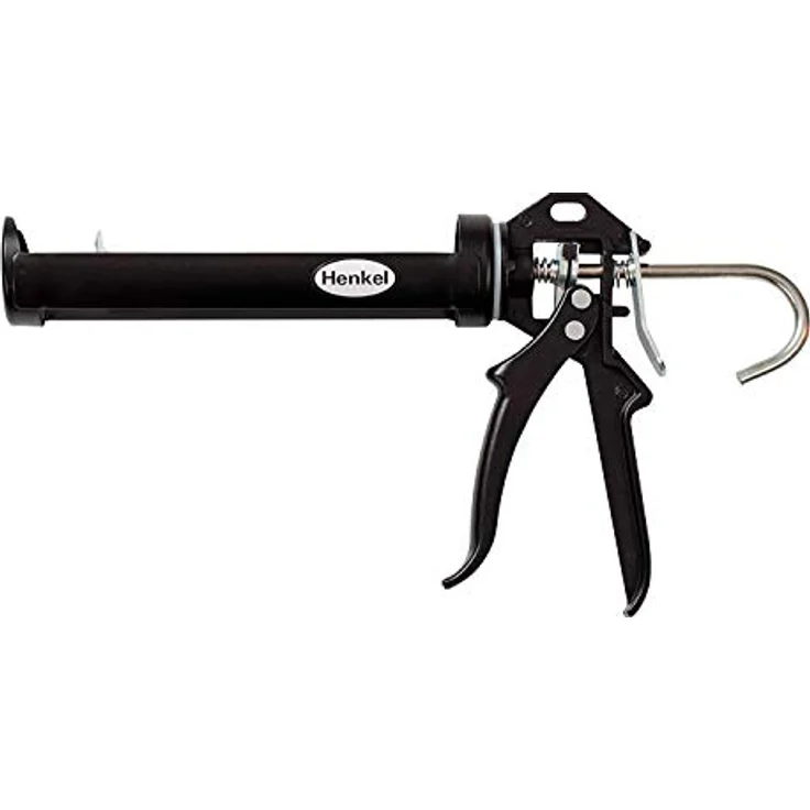 Pattex Profi Metall Kartuschenpistole, Silikonpistole aus Metall für Dicht- & Klebstoff-Kartuschen, Kartuschenpresse mit automatischem Nachlauf- und Schnellstopp, 1 Pistole - Preisvergleich – Bild 1