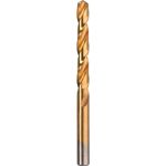 KWB Ø 10 mm Metallbohrer HSS TiN 238700 (HSS Spiralbohrer, Industriequalität, präzisionsgeschliffen, hohe Schnittgeschwindigkeit, DIN 338, Titanbohrer)