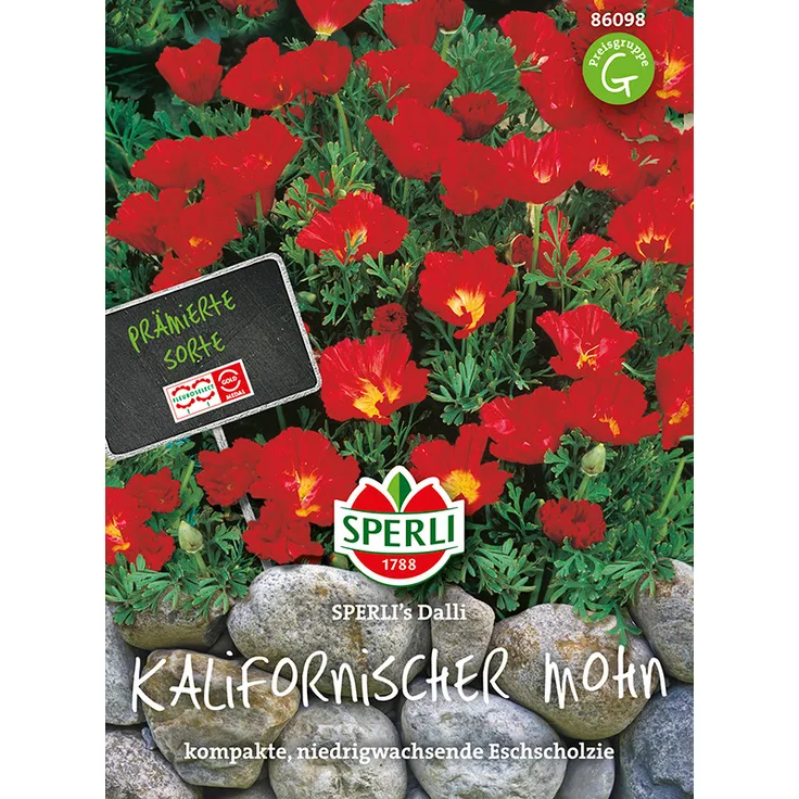 Sperli Kalifornischer Mohn Schlafmützchen Dalli