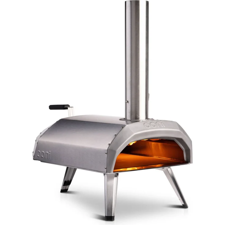 Ooni Karu 12 Pizzaofen, mit Holz oder Holzkohle angeheizter Mini Ofen, Maße 80 x 40 x 77 cm – Bild 1
