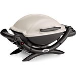 Weber 50060079 Gasgrill Q1000, Titan, Campinggrill, Grillen auf kleinen Balkonen