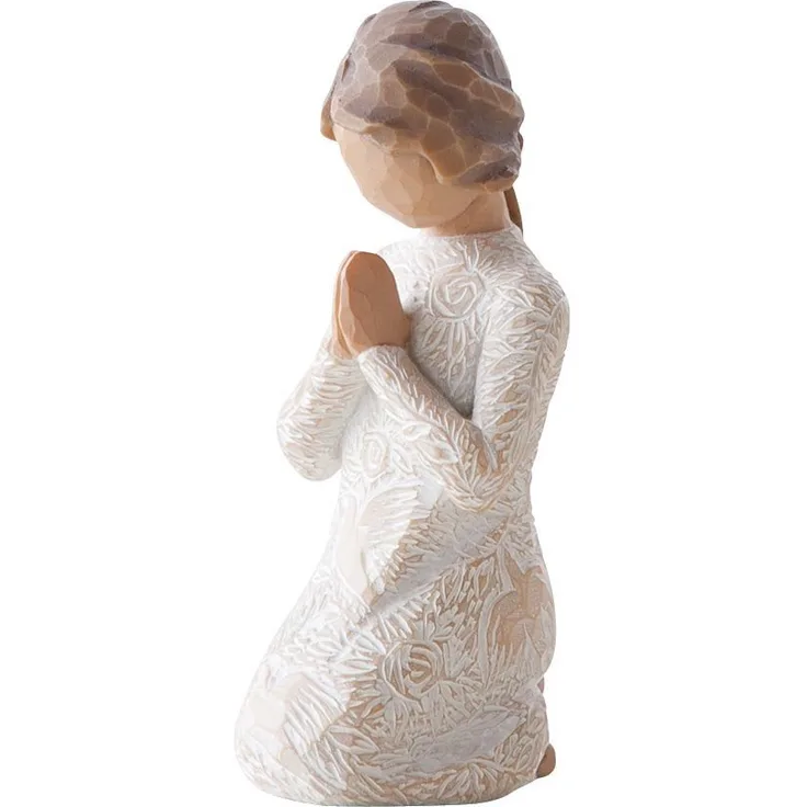 Willow Tree 27158 Figur Gebet des Friedens, 3,8 x 3,8 x 10,2 cm