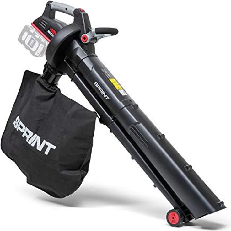 Sprint 18LBV Dual 18V 36V Li-Ionen-Akku-Laubbläser- und Sauger h Luftgeschwindigkeit bürstenloser Mo