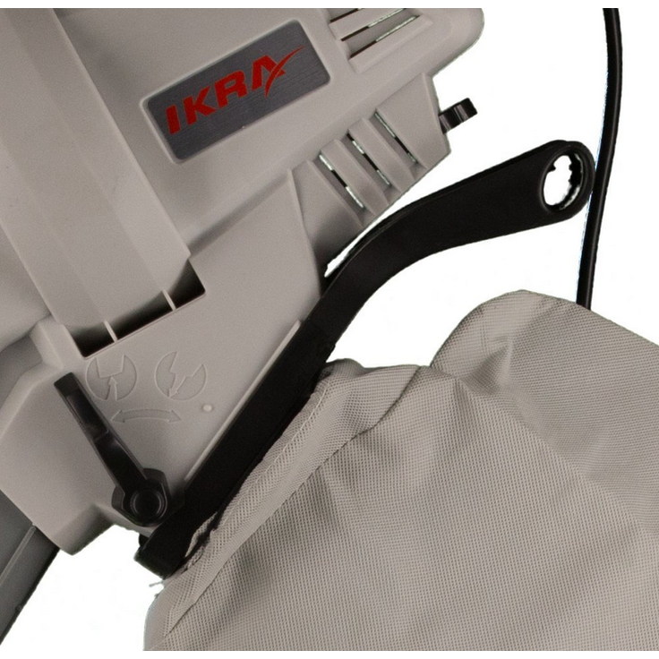 IKRA Elektro 3in1 Laubsauger Laubbläser Laubhäcksler IBV 2800 E inkl Fangsack 45l Blasgeschwindigkeit 275 km-h 2.800W Häckselfunktion mit Tragegurt 2800 Watt – Bild 7