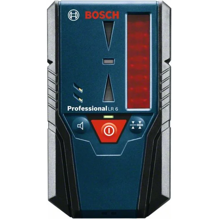 Bosch Professional Laser-Empfänger LR 6 (2 x 1,5 V Batterien (AAA), Reichweite: 5 - 50 m, Messgenauigkeit (fein-grob): ± 1 mm-± 3 mm) – Bild 1