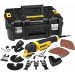 DeWalt Multifunktionswerkzeug Universal DWE315KT - Schleifer, Säge, Spachtel und Universalmesser in einem Gerät Oszillierendes Werkzeug mit Koffer 37-teiliges Werkzeug Set 300W