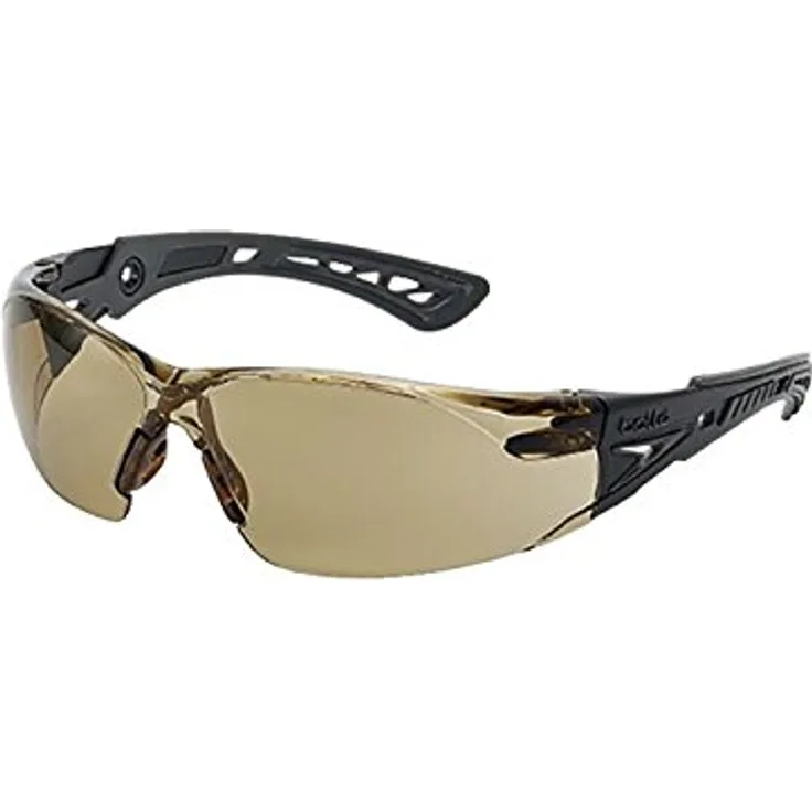 BollÃ© Safety RUSHPFSPSI ''Rush +'' Schutzbrille, Einheitsgröße, Linsen Klar, mit Schaum und Riemen