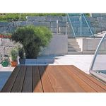 Terrassendiele Bangkirai genutet 2,1 cm x 14,5 cm x 305 cm 4006850477593