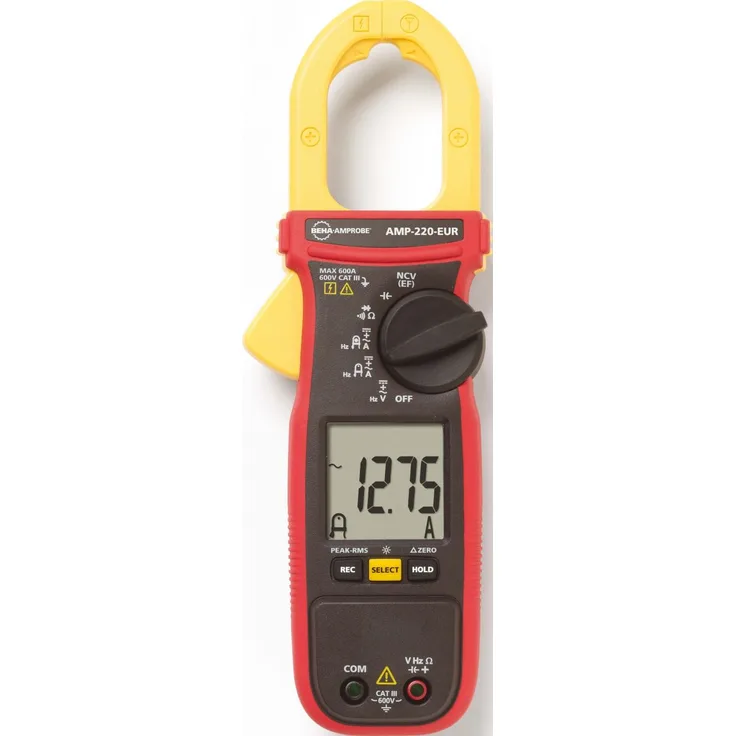 Fluke Strommesszange AC-DC 600A ACDC TRMS AMP-220-EUR