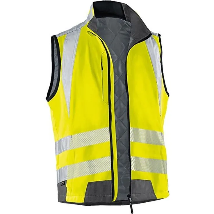 Kübler Warnschutz Weste Reflectiq 7207 XXL, gelb/grau