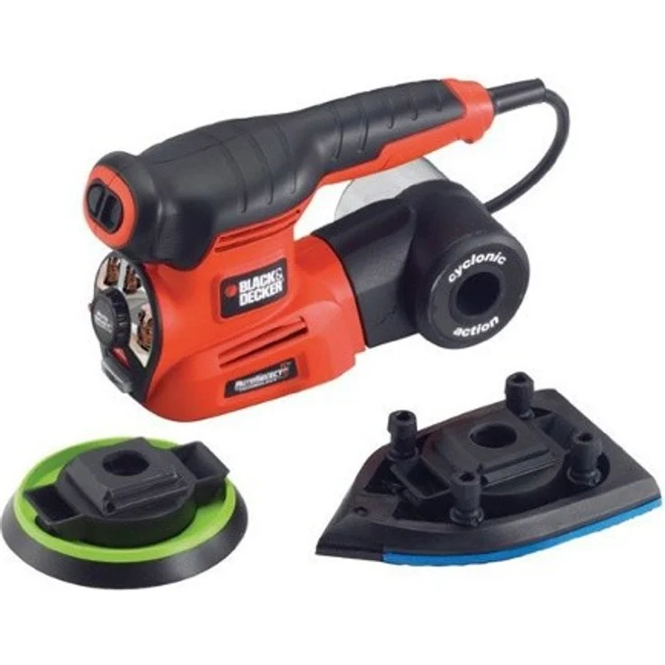 BLACK&DECKER KA280 220 Watt 4-in-1 Multischleifer AutoSelect – Bild 2