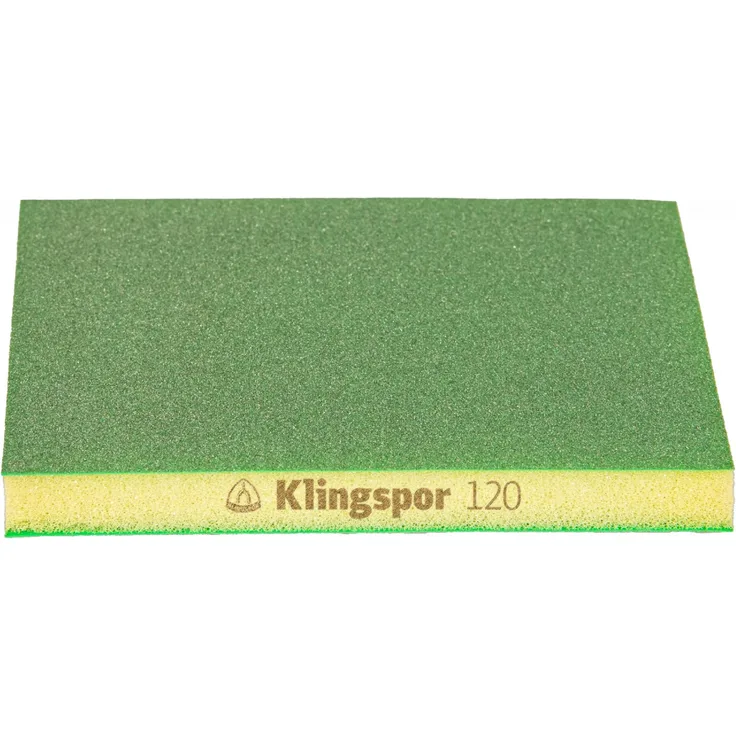 Klingspor SW 501 TR Schleifschwämme Korund, 96 x 123 x 12,5 mm Korn 120