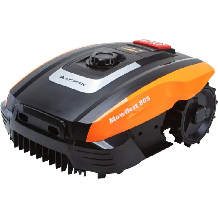 Yard Force MowBest 805 Mähroboter, 16 cm Schnittbreite, 30 % max. Steigung, für Rasenflächen bis 250 m²