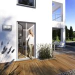 Windhager Plus Insektenschutz Aluminium-Rollo Fliegengitter für Türen, Balkontüren, individuell Kürzbar, 160 x 225 cm, Weiß, 03894