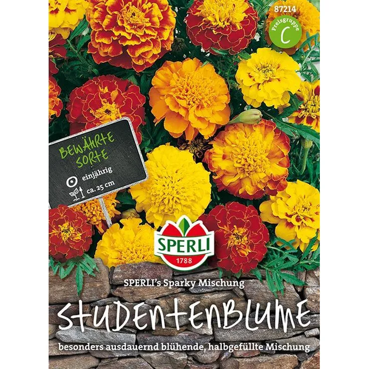 Sperli Tagetes Studentenblume Sparki Mischung