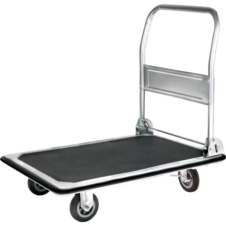 pro-bau-tec 14005Plattformwagen, 250 kg, anthrazit-grau