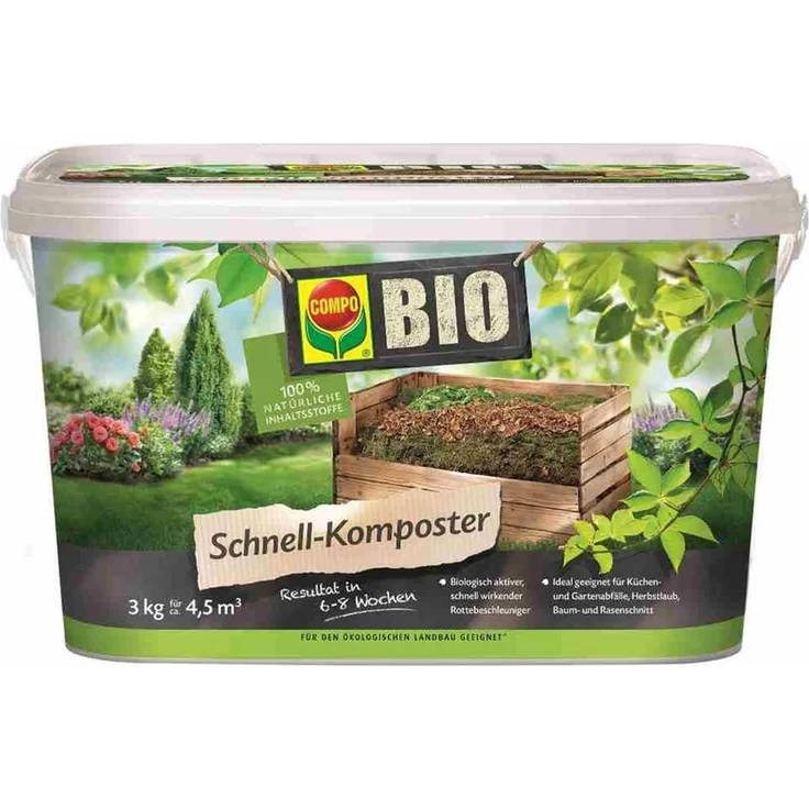 Compo BIO Schnell-Komposter 3 kg – Bild 1