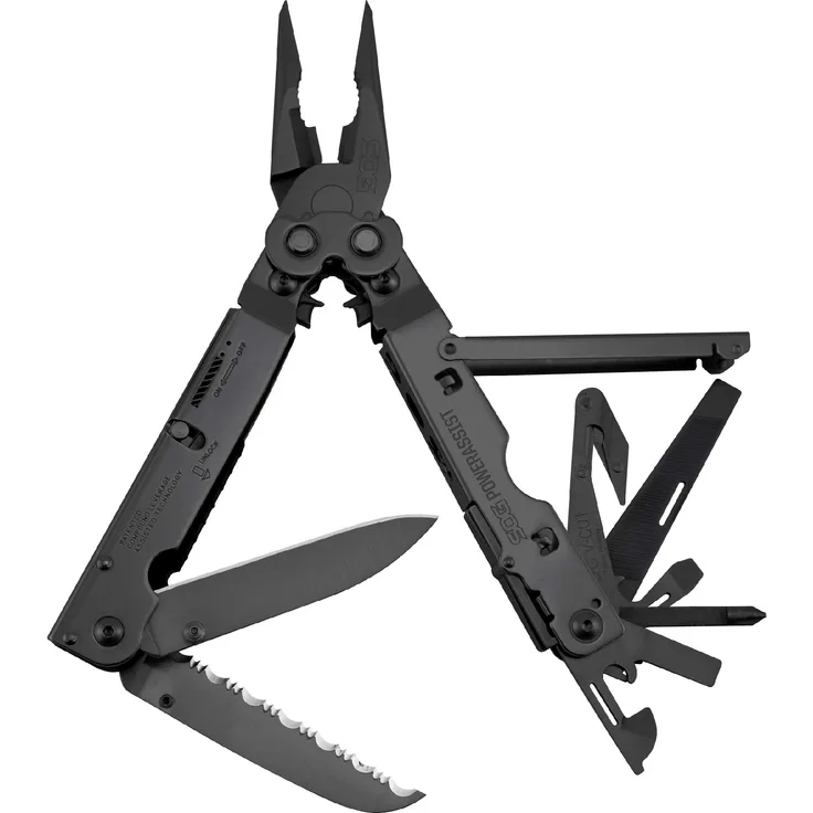 SOG PowerAssist Tool' Multifunktionswerkzeug, Schwarz, One Size