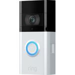 Ring 8VR1S9-0EU0 IP-Video-Türsprechanlage Video Doorbell 3 Plus WLAN Außeneinheit Nickel (matt), Venetian-Bronze