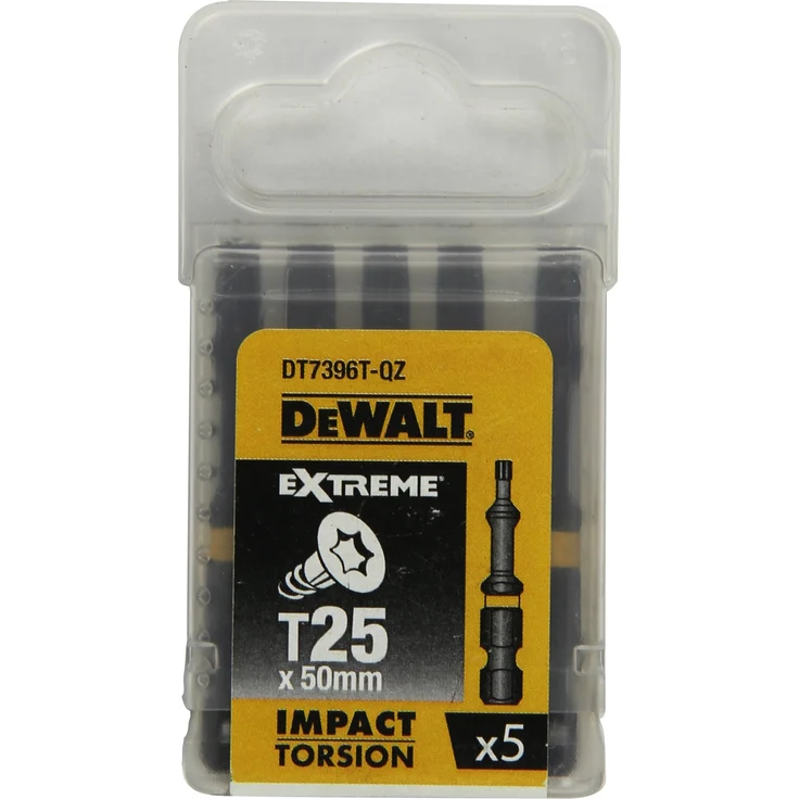 Dewalt DT7396T-QZ Bits T25 50mm EXTREME Impact Torsion (5ST)