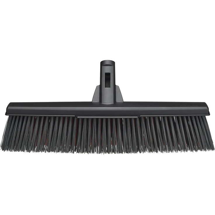 Fiskars Allzweckbesen-Kopf mit Powerclean-Borsten, Breite: 47 cm, L, Kunststoff, Schwarz, Solid, 1025931 – Bild 1